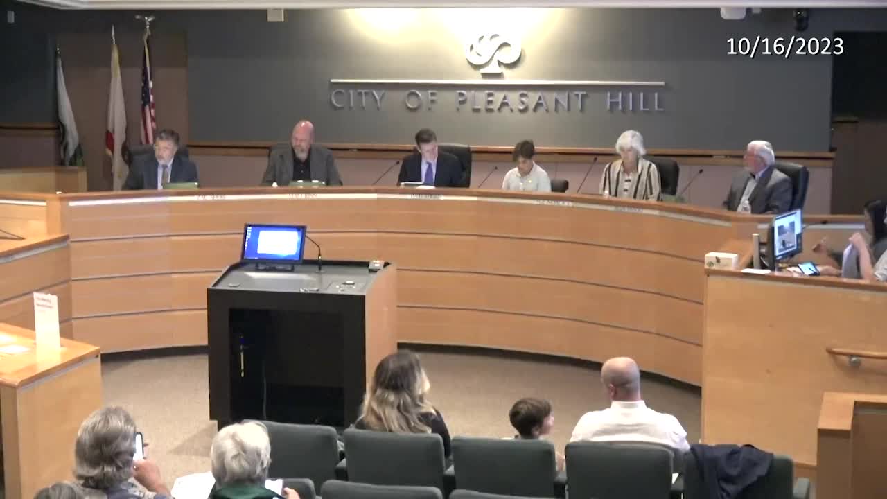 Pleasant Hill City Council Meeting