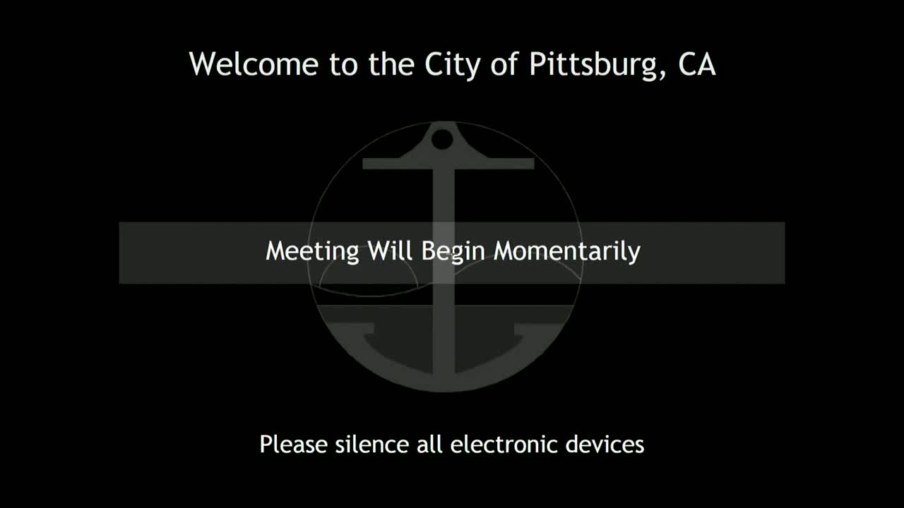 Pittsburg City Council Meeting