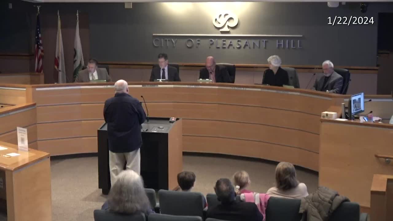 Pleasant Hill City Council Meeting