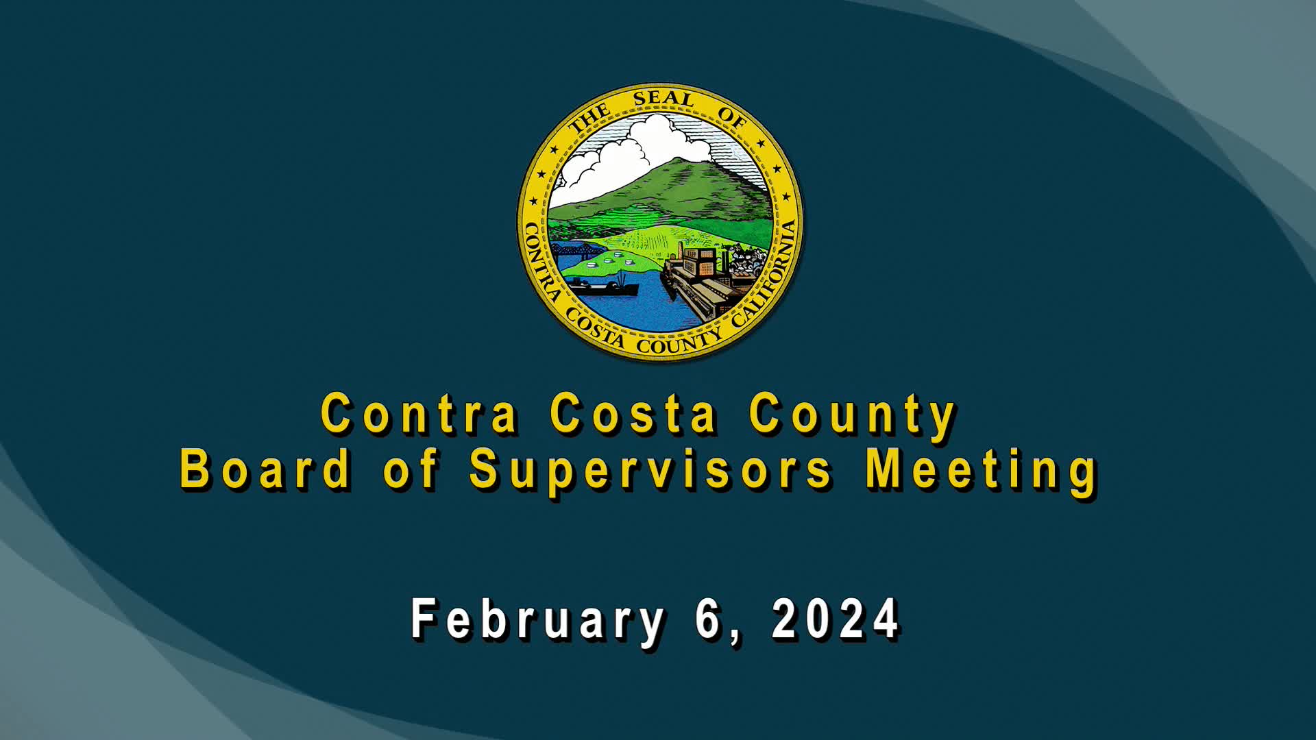 Thumbnail image for Contra Costa County Board of Supervisors Meeting