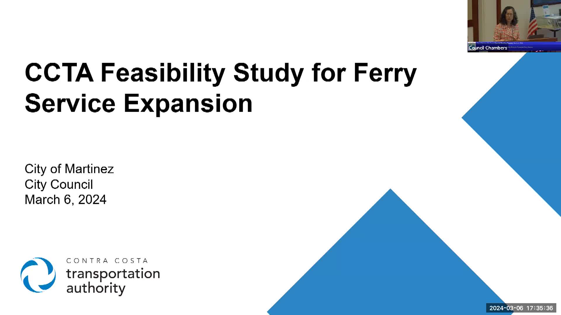 Martinez City Council Meeting