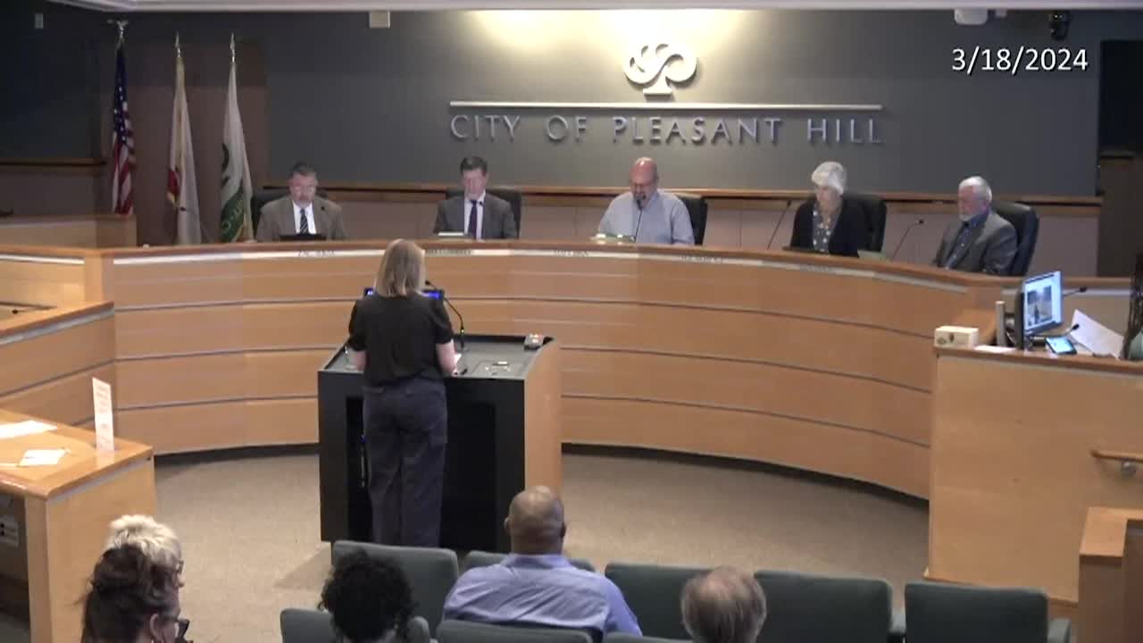 Pleasant Hill City Council Meeting