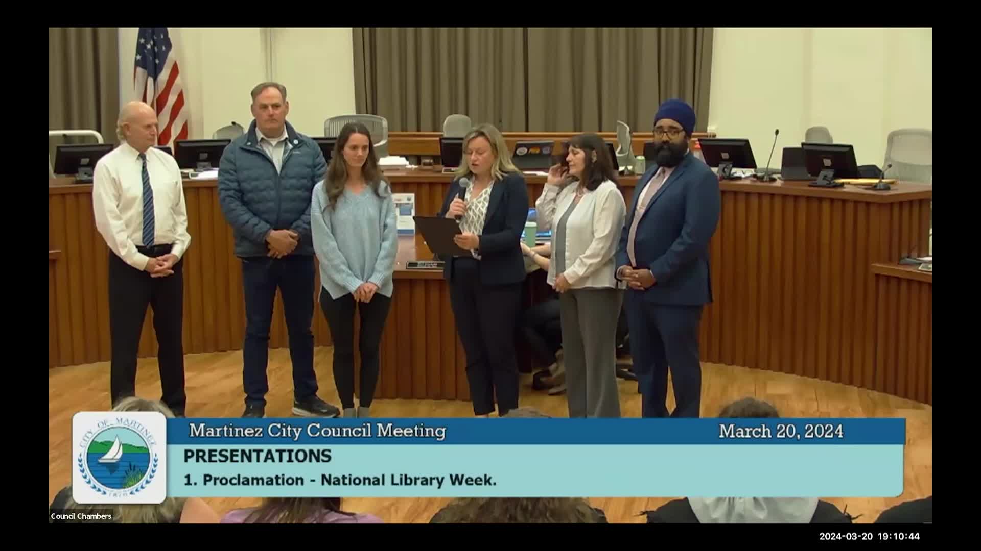 Martinez City Council Meeting