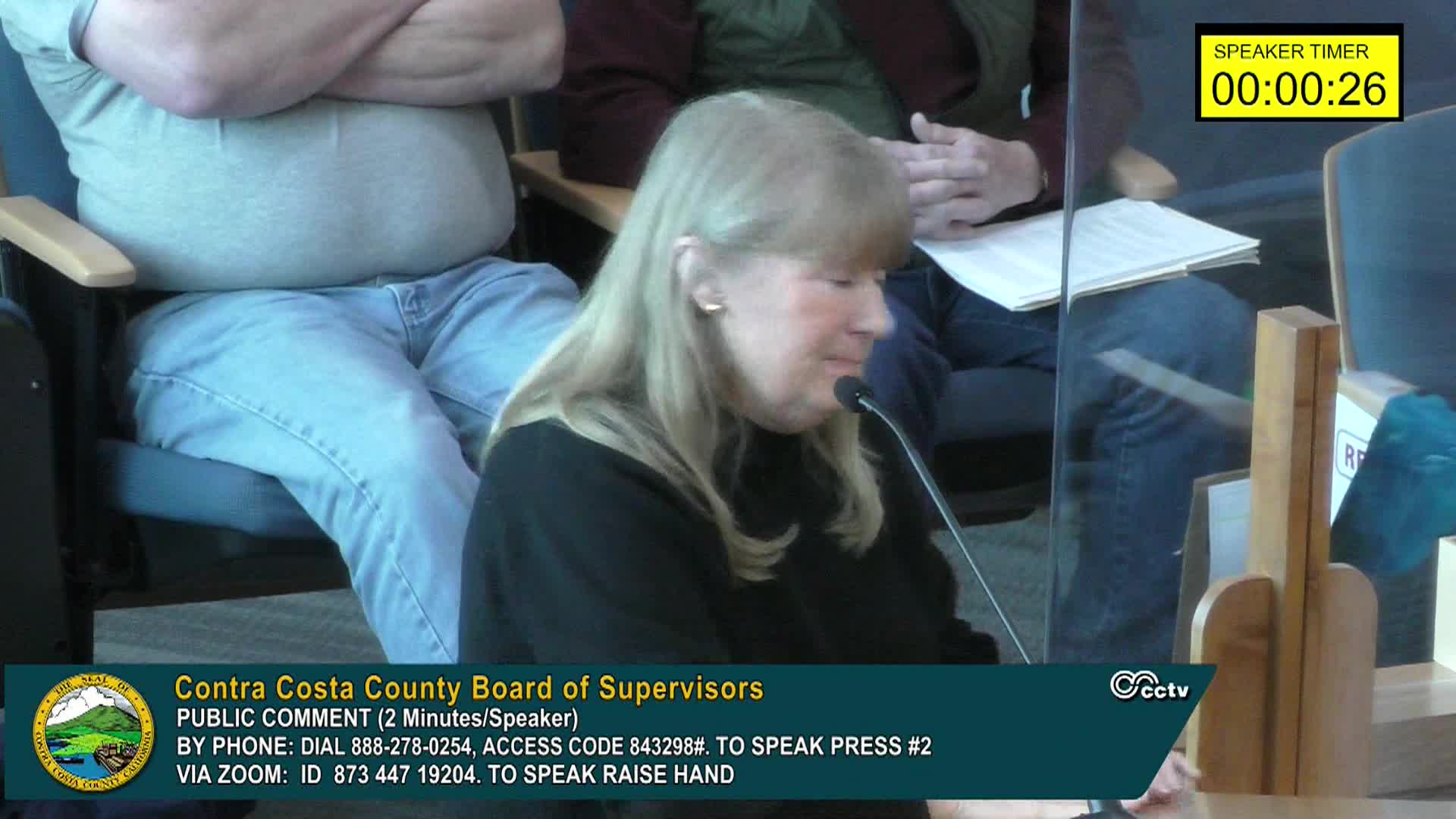 Contra Costa County Board of Supervisors Meeting