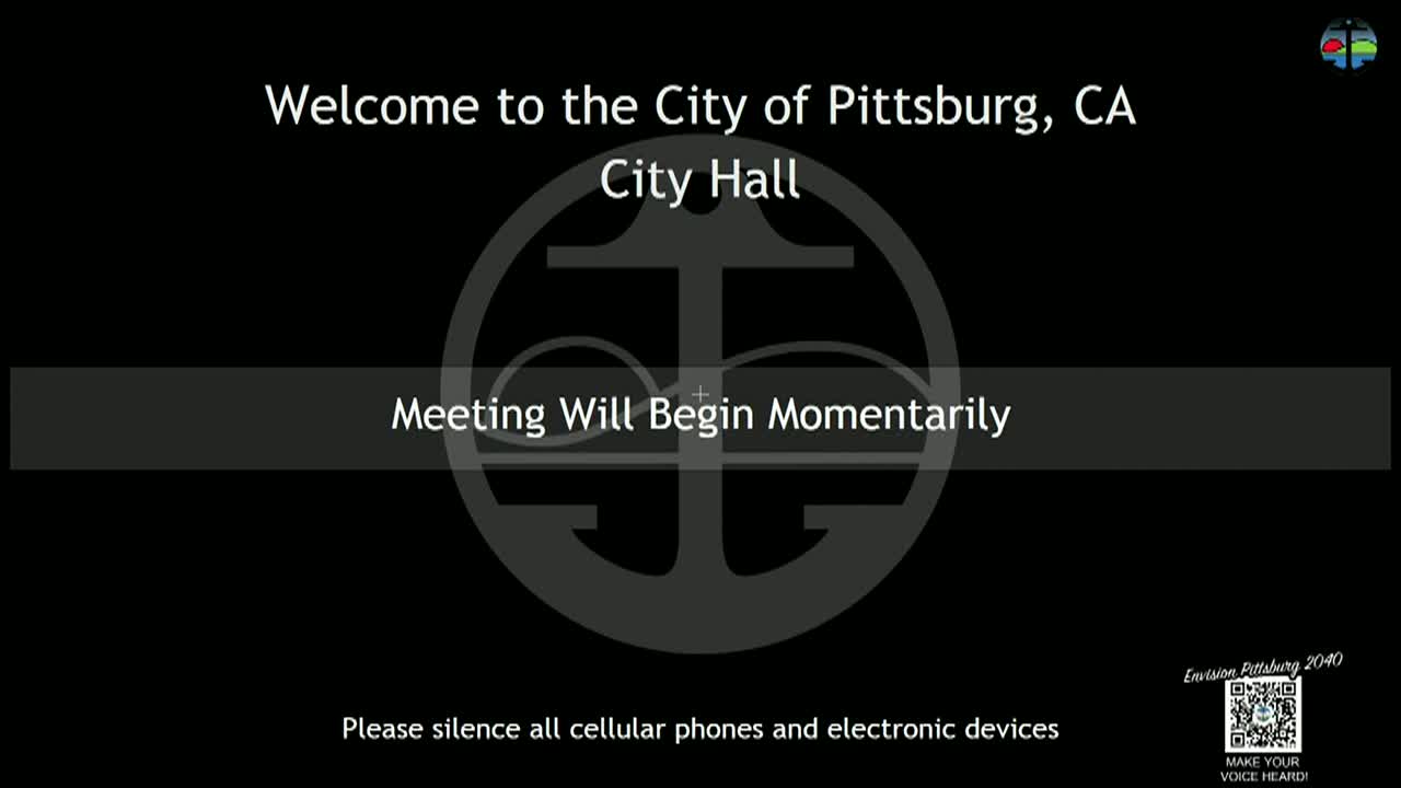 Pittsburg City Council Meeting