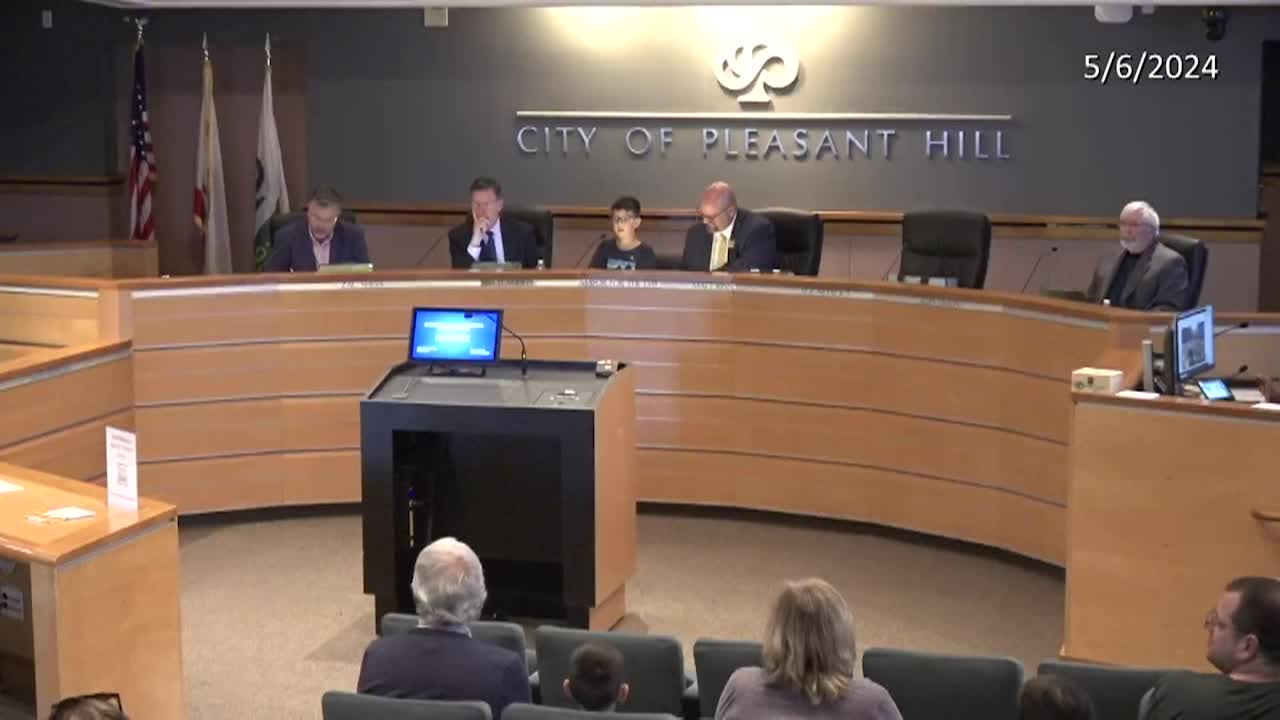 Pleasant Hill City Council Meeting
