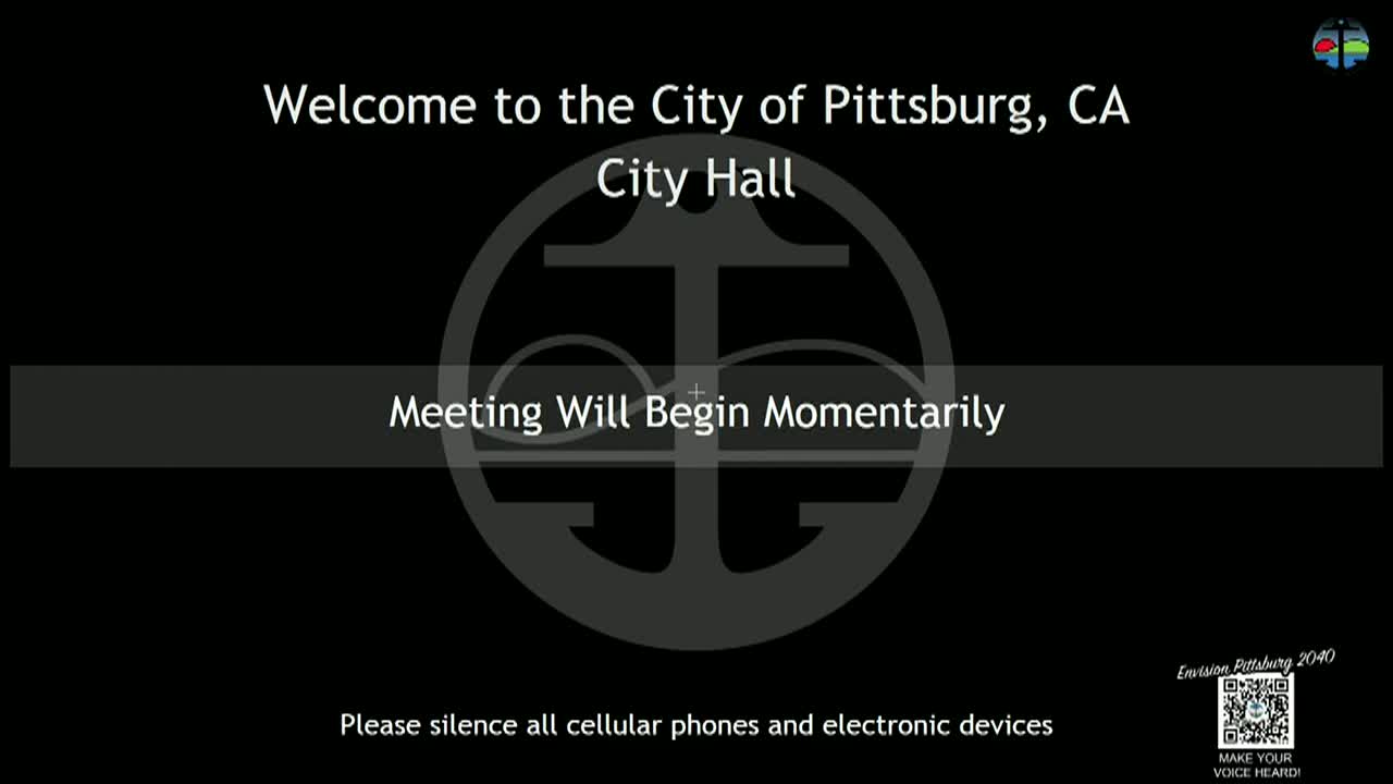 Pittsburg City Council Meeting