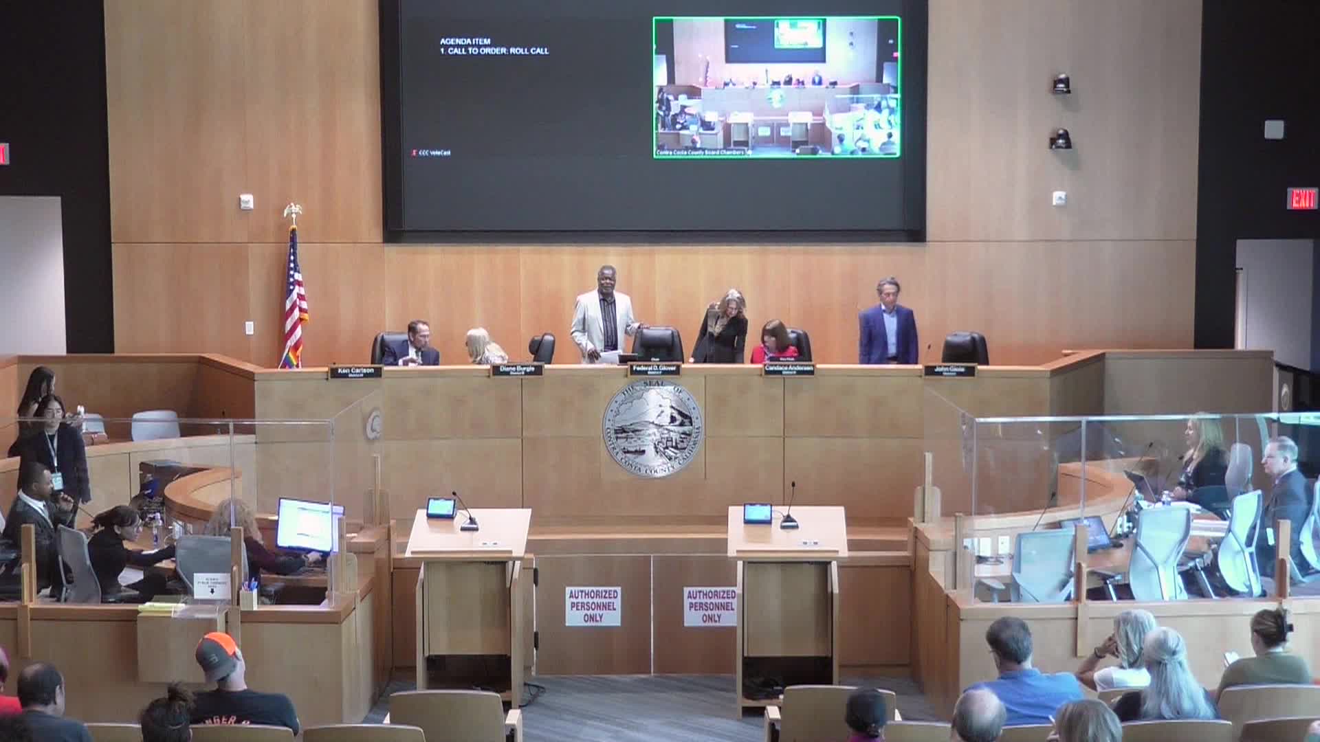 Contra Costa County Board of Supervisors Meeting