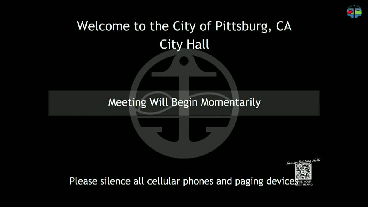 Pittsburg City Council Meeting