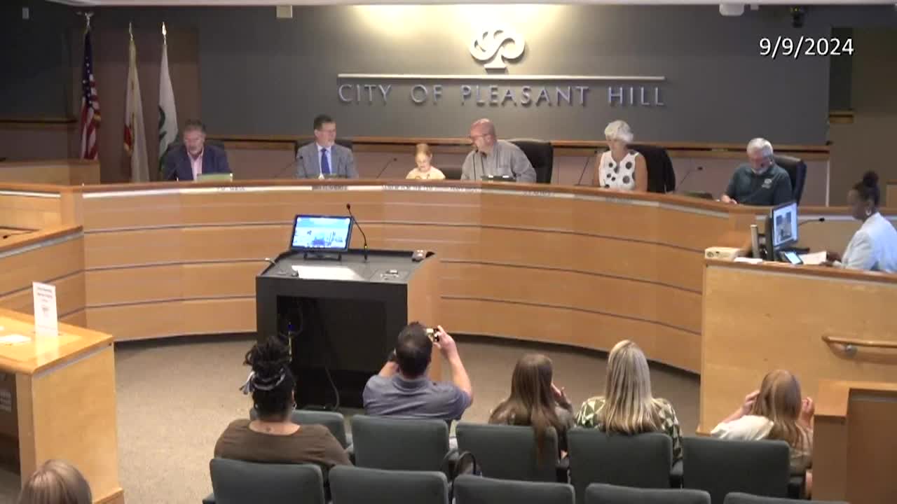 Pleasant Hill City Council Meeting