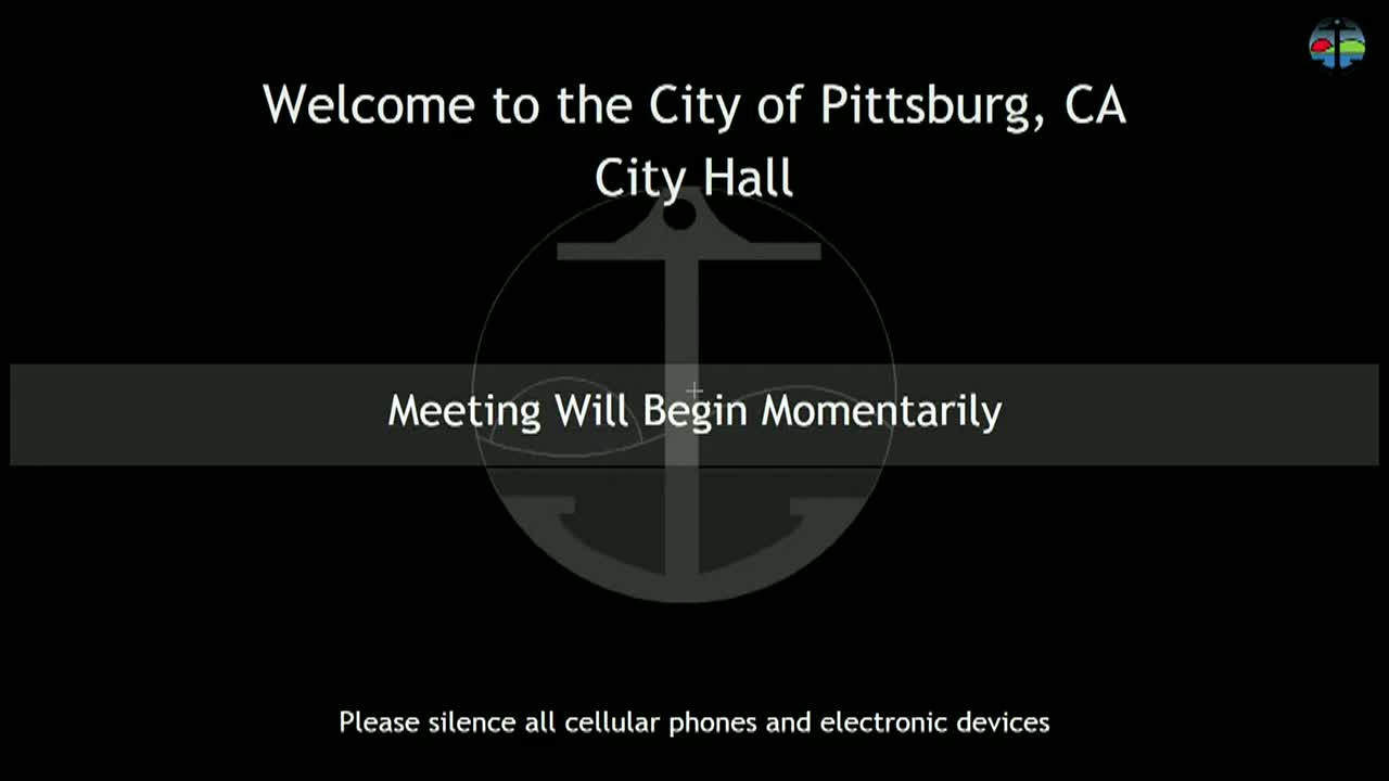 Pittsburg City Council Meeting