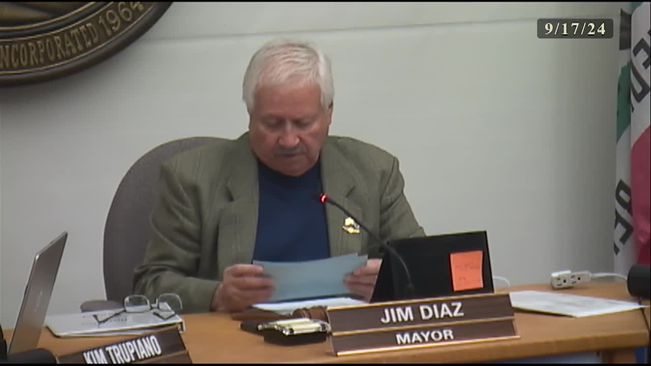 Clayton City Council Meeting