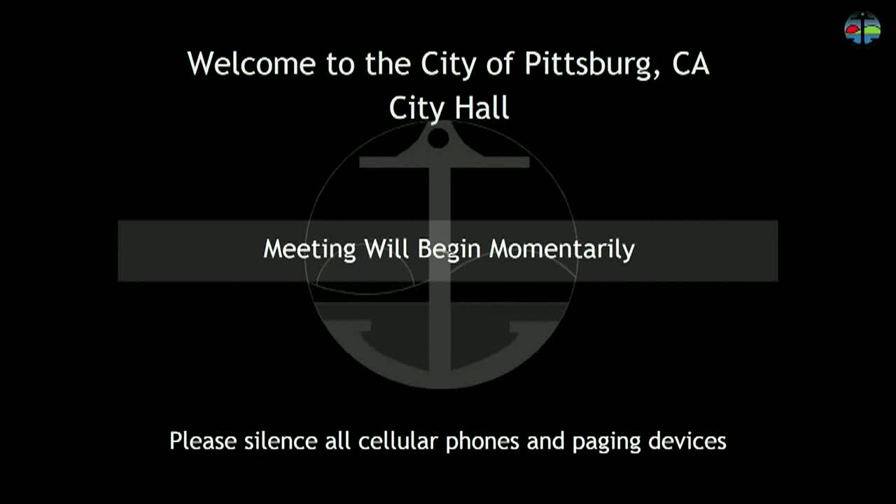 Pittsburg City Council Meeting
