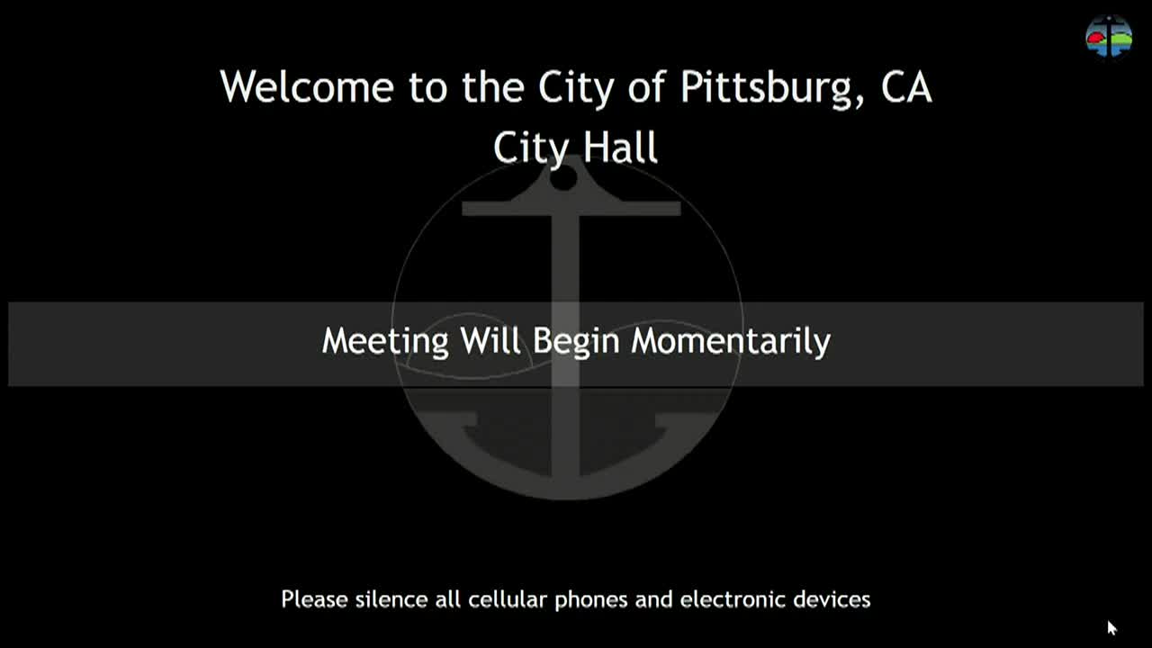 Pittsburg City Council Meeting