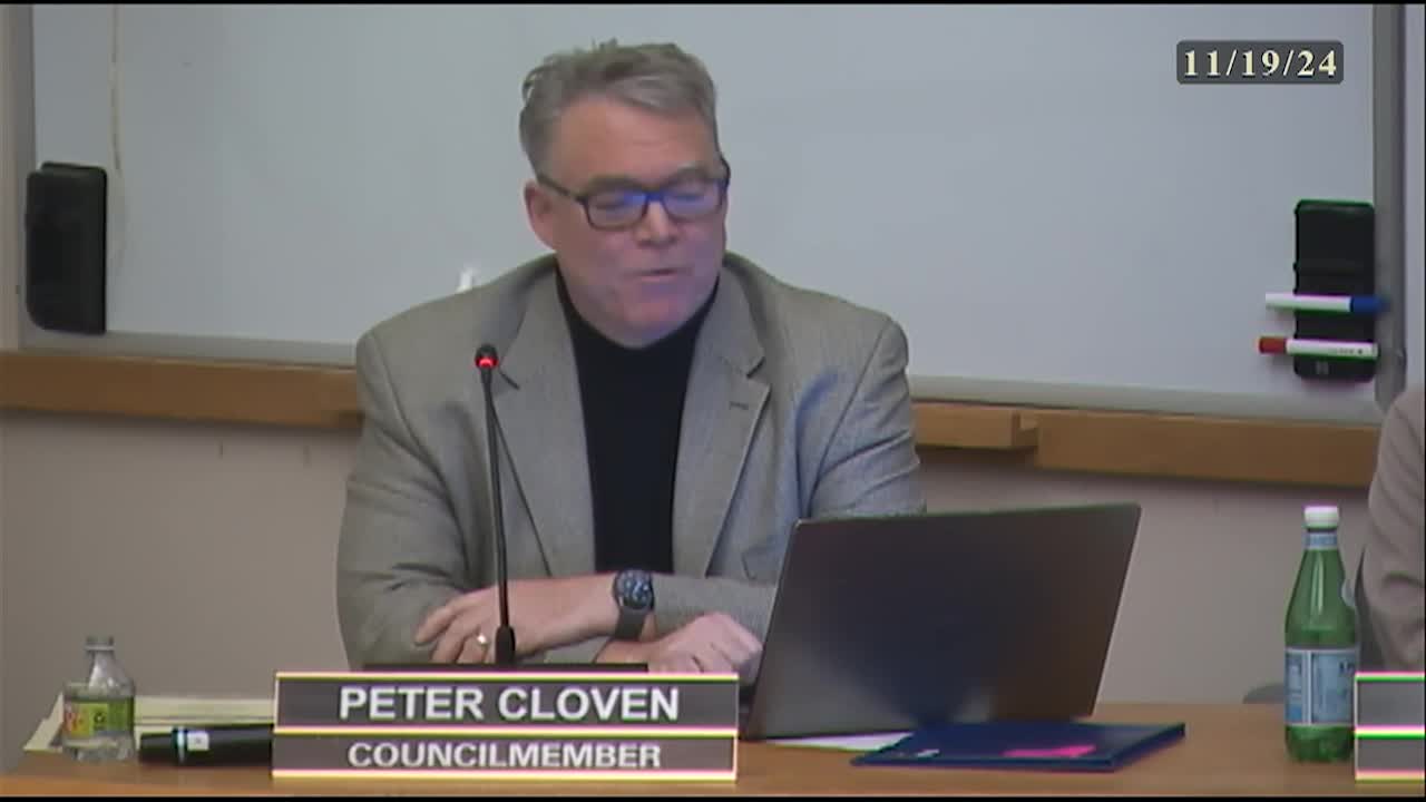 Clayton City Council Meeting