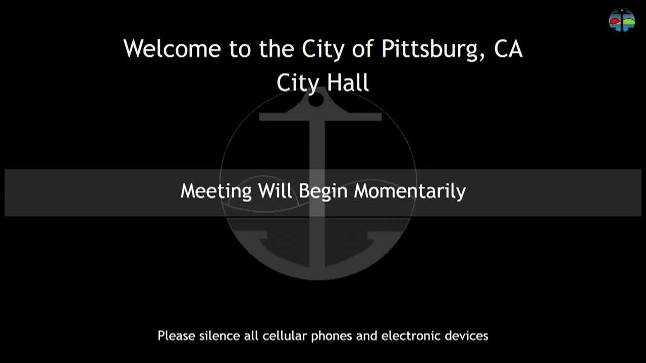 Pittsburg City Council Meeting