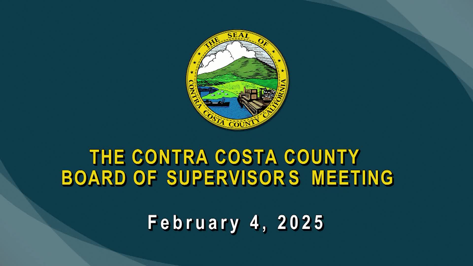 Board of Supervisors Meeting