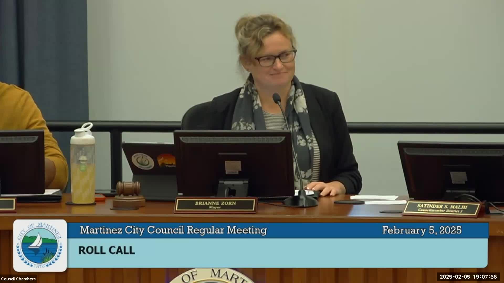 Martinez City Council Meeting