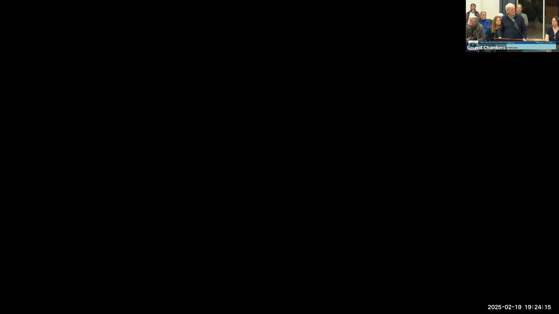 Martinez City Council Meeting