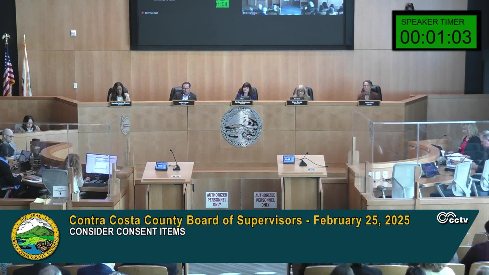 Board of Supervisors Meeting