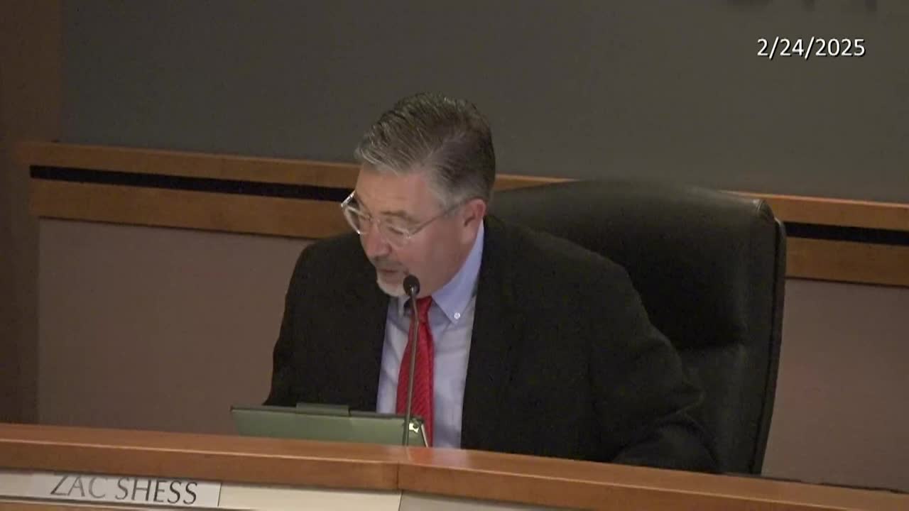 Pleasant Hill City Council Meeting