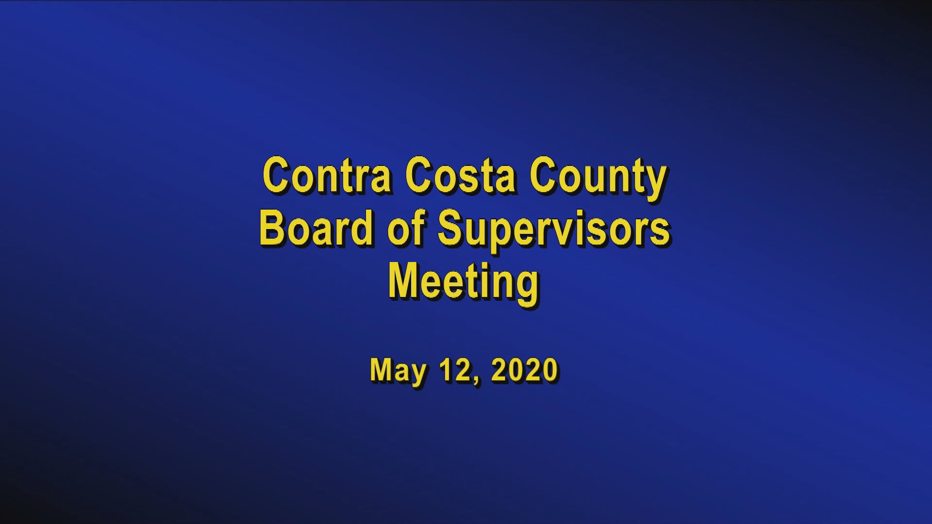 Thumbnail image for  Board of Supervisors Meeting