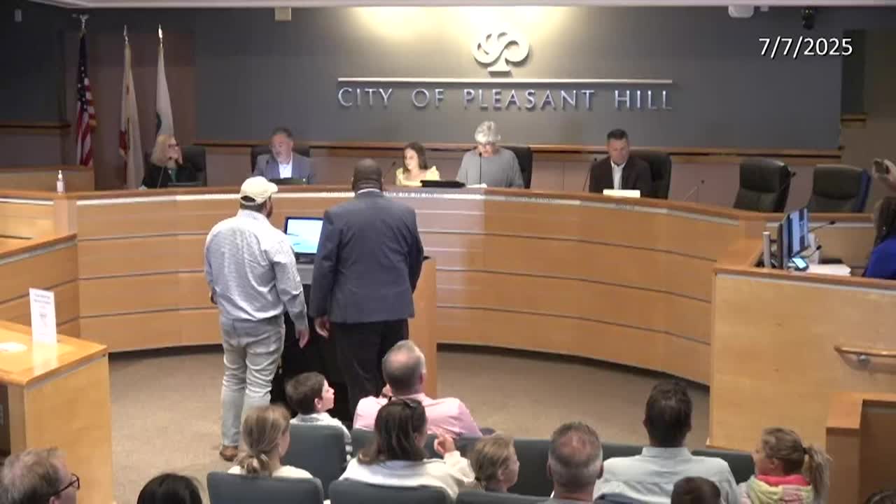 Pleasant Hill City Council Meeting