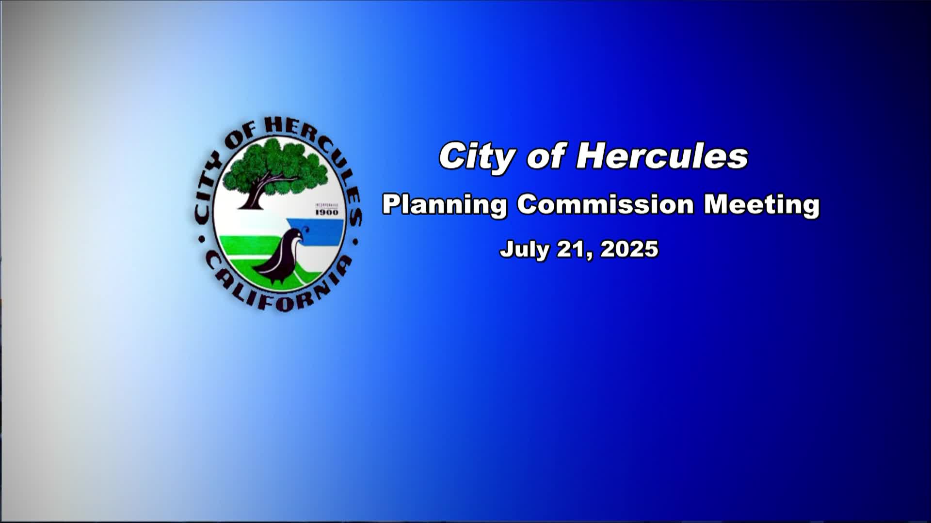 Hercules Planning Commission