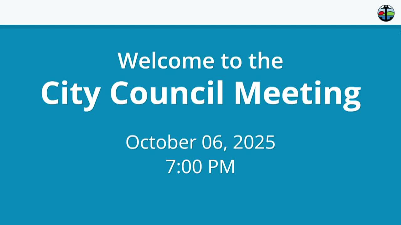 Pittsburg City Council Meeting