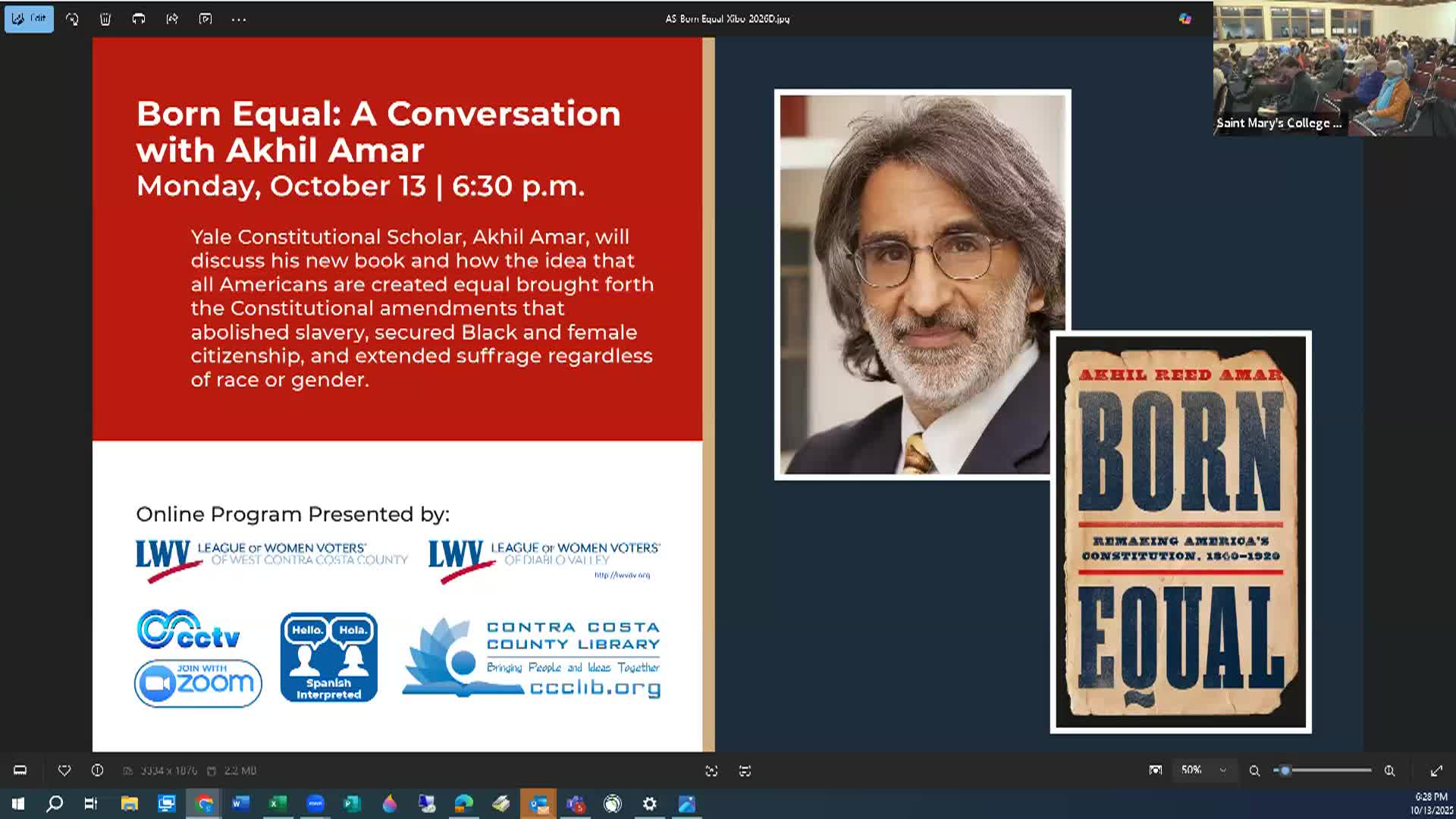 Born Equal: A Conversation with Professor Akhil Amar