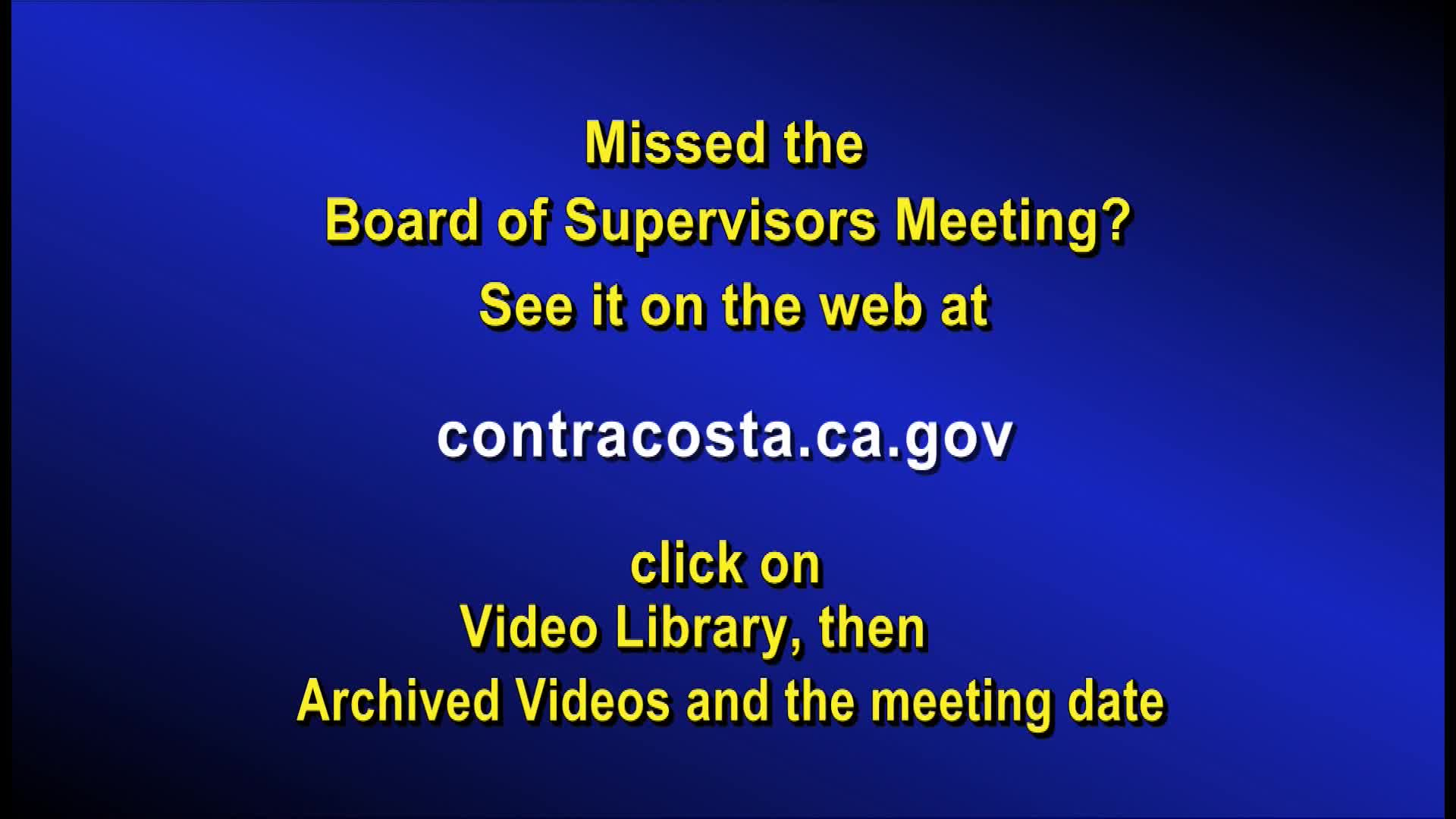 Thumbnail image for Board of Supervisors Meeting 6-16-2020