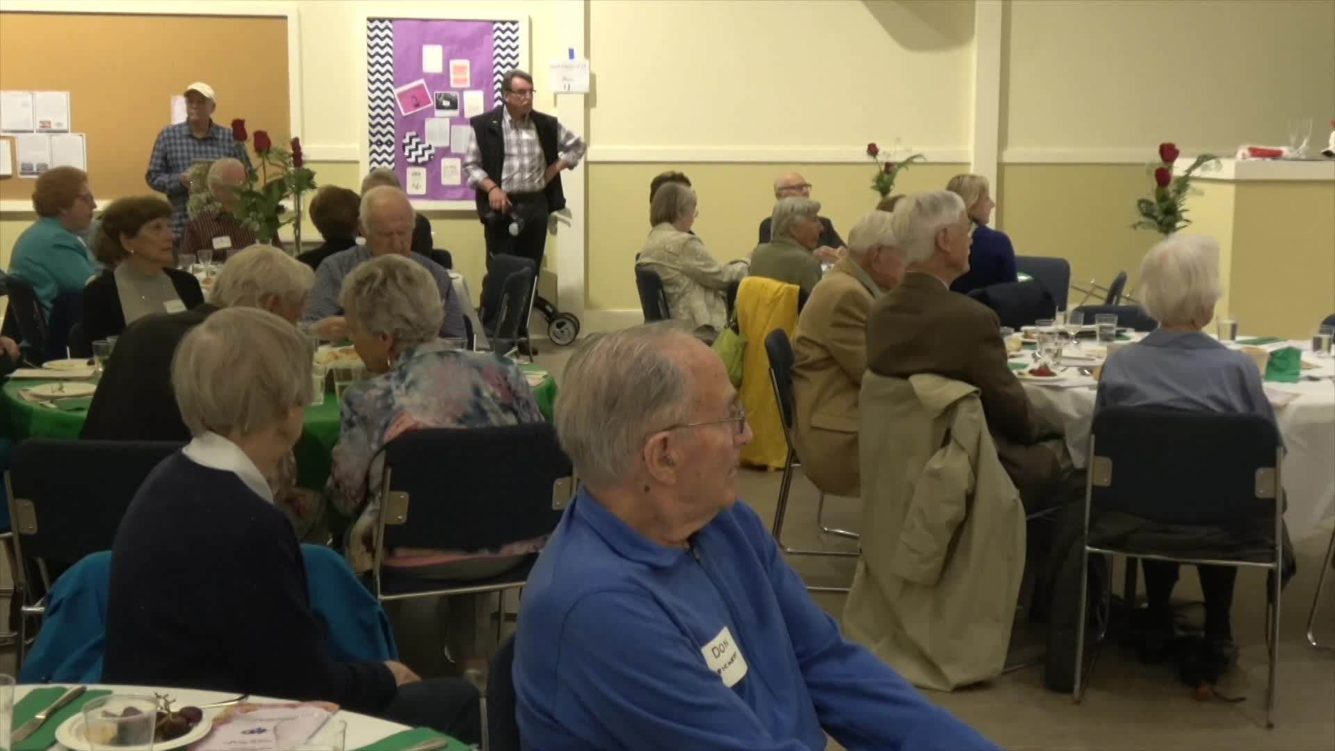 Bernat Rosner Holocaust Survivor Speaks to the Three Quarter Century Club