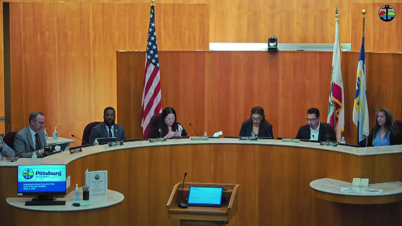 Thumbnail image for Pittsburg City Council Meeting Mar 2 2026