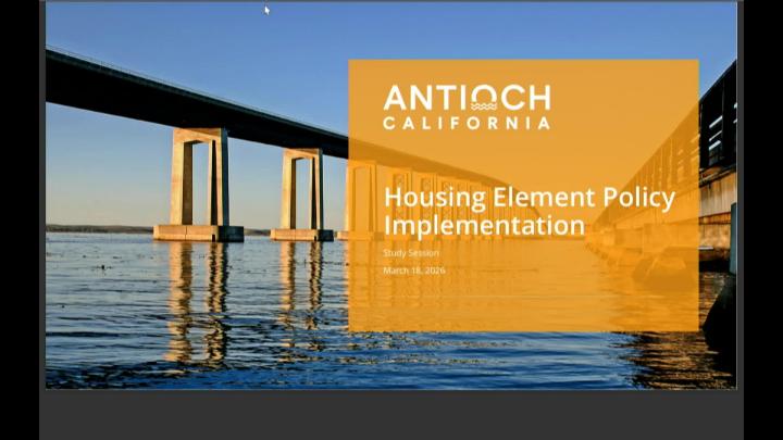 Thumbnail image for Antioch Special Joint City Council Meeting