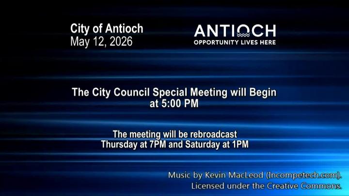 Thumbnail image for Antioch City Council Meeting May 12 2026
