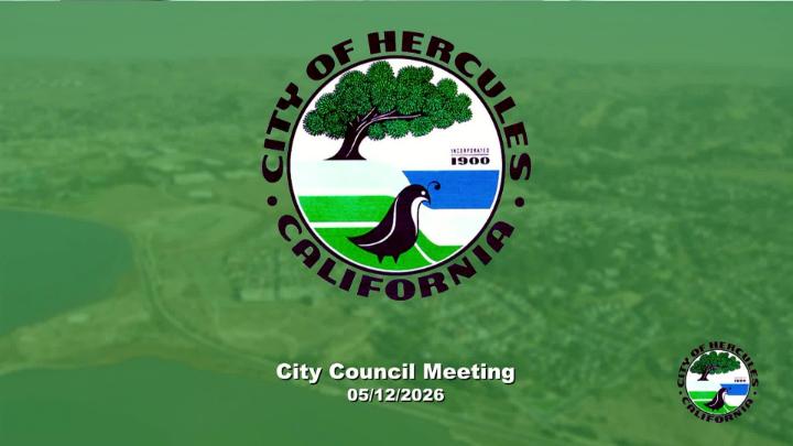 Thumbnail image for Hercules City Council Meeting May 12 2026