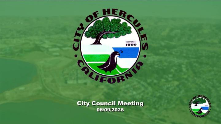 Thumbnail image for Hercules City Council Meeting Jun 9 2026