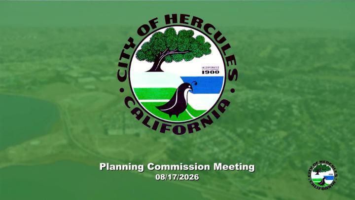 Thumbnail image for Hercules Planning Commission Aug 17
