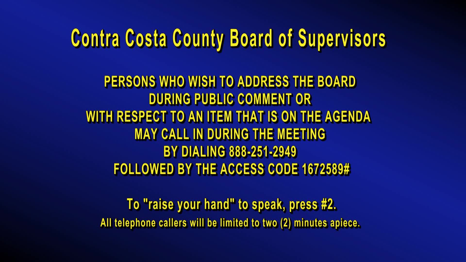 Thumbnail image for Board of Supervisors Meeting