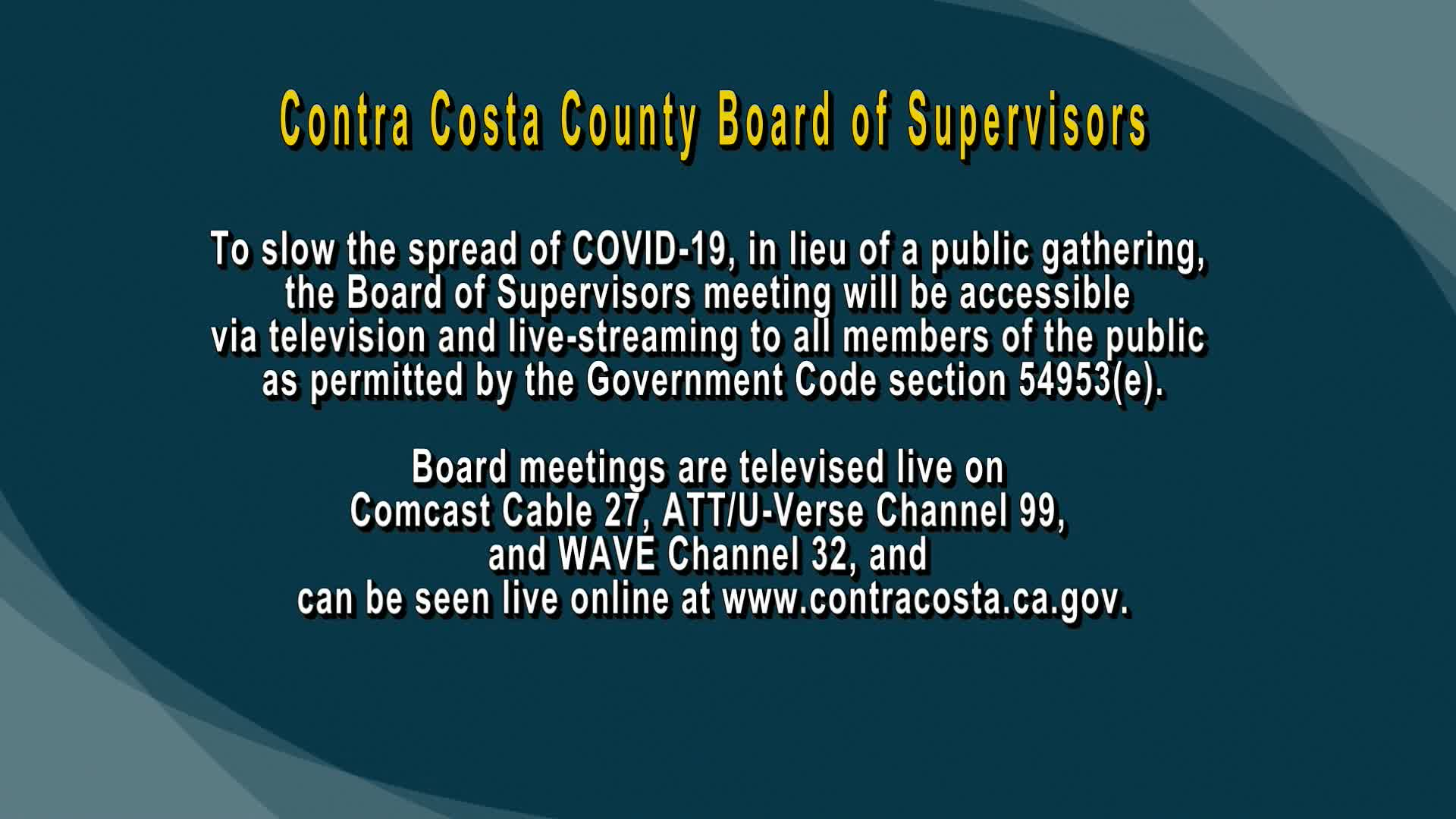 Thumbnail image for Board of Supervisors Meeting