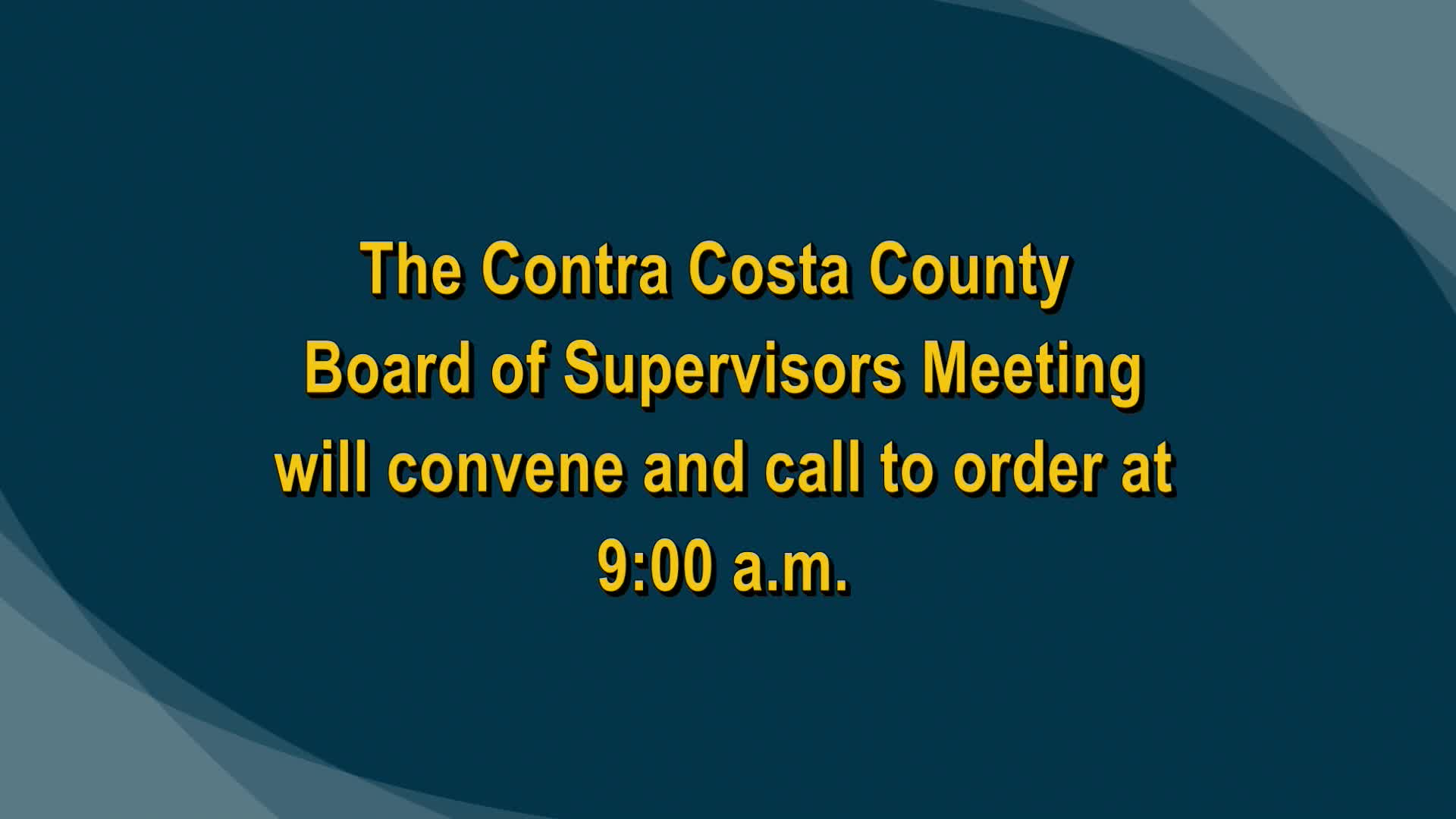 Thumbnail image for Contra Costa County Board of Supervisors Meeting  5-24-22