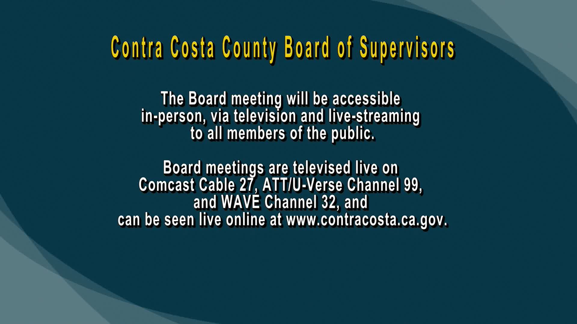 Thumbnail image for Board of Supervisors Meeting