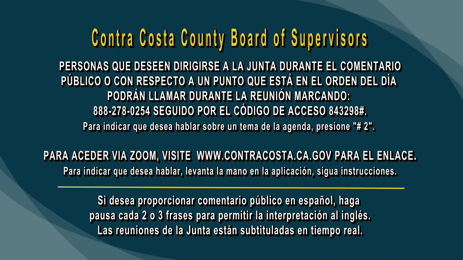 Thumbnail image for Board of Supervisors Meeting 9-20-22