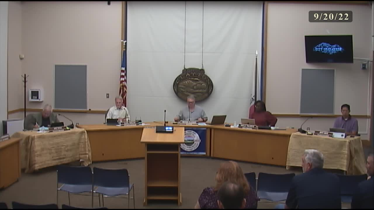 Clayton City Council Meeting