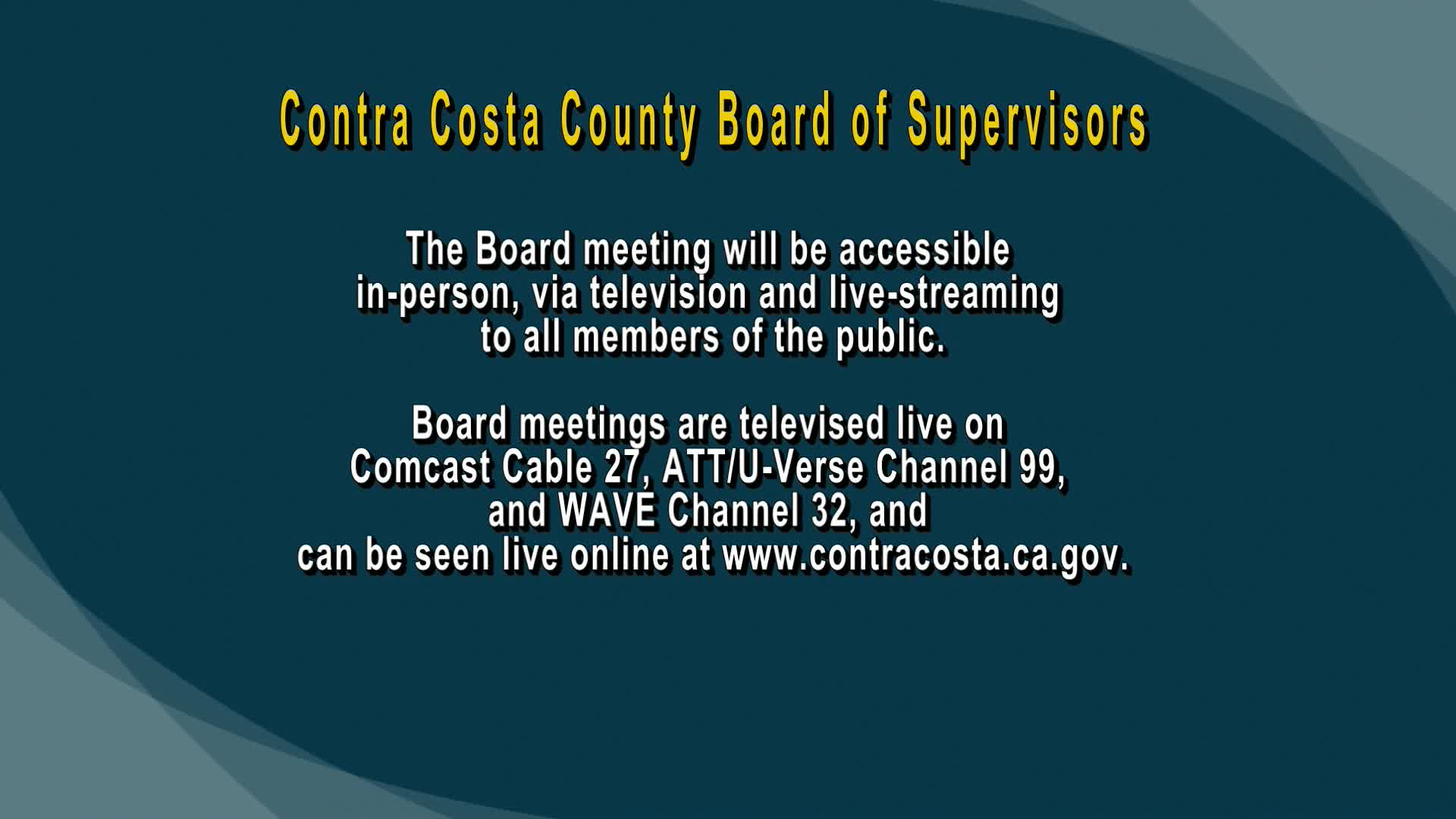 Thumbnail image for Board of Supervisors Meeting