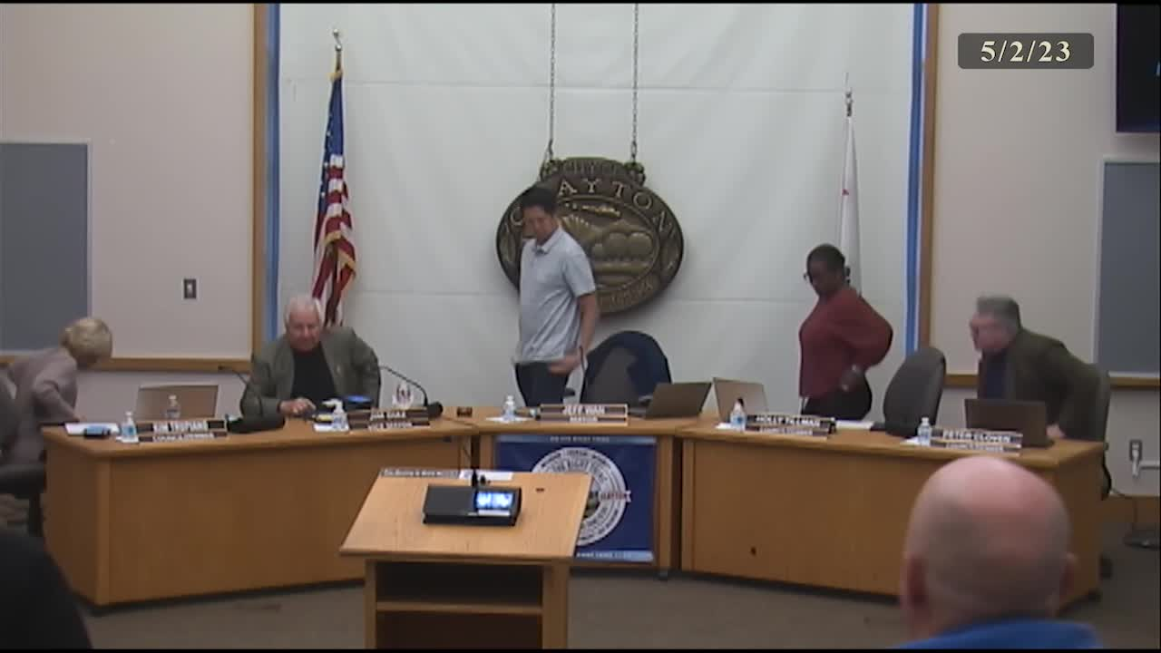 Clayton City Council Meeting