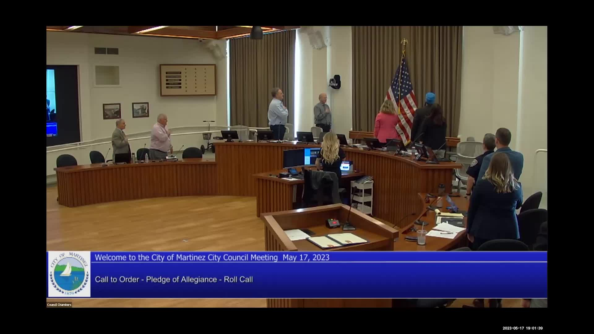 Martinez City Council Meeting