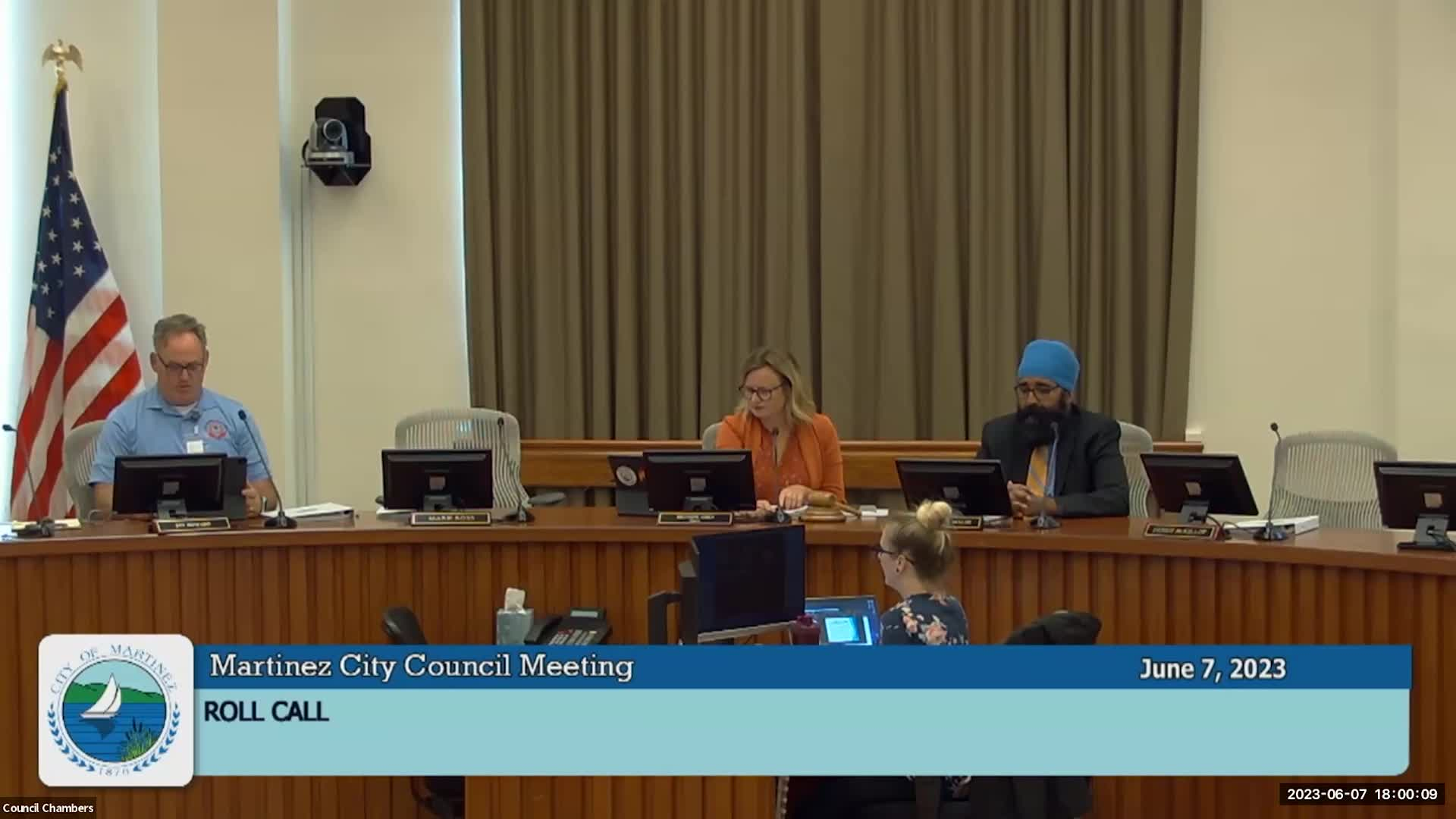 Martinez City Council Special meeting June 7, 2023